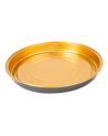 RECIPIENTE REDONDO ALUMINIO ORO/NEGRO 900 ml 24´4 cm DIAMETRO