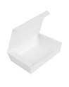CAJAS "LUNCH BOX" TAPA 'THEPACK' 230 G/M2 20,5x14,6x5 CM BLANCO