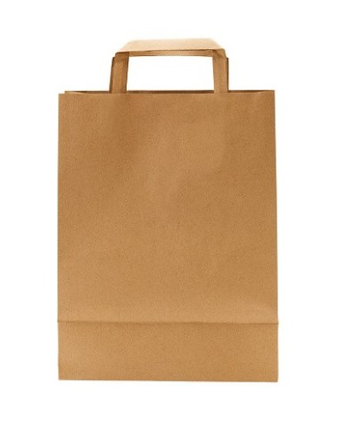 Bolsa de papel Kraft Asa Plan Personalizada 80gr 32x17x34cm