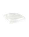 TAPA PET BOWL CUADRADO 375/500 CC BPULP 13x13 cm (500 Und Caja)