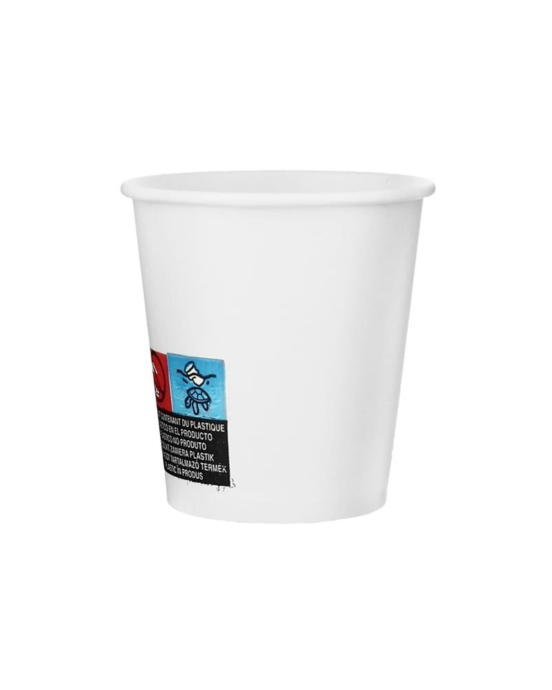 VASO PAPEL AGUA 3 Onzas - 90 ML BLANCO (2000 Und Caja)