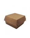 ESTUCHE HAMBURGUESA KRAFT PEQUEÑO BIO PLASTIC FREE 100x100x80