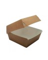 ESTUCHE HAMBURGUESA KRAFT PEQUEÑO BIO PLASTIC FREE 100x100x80
