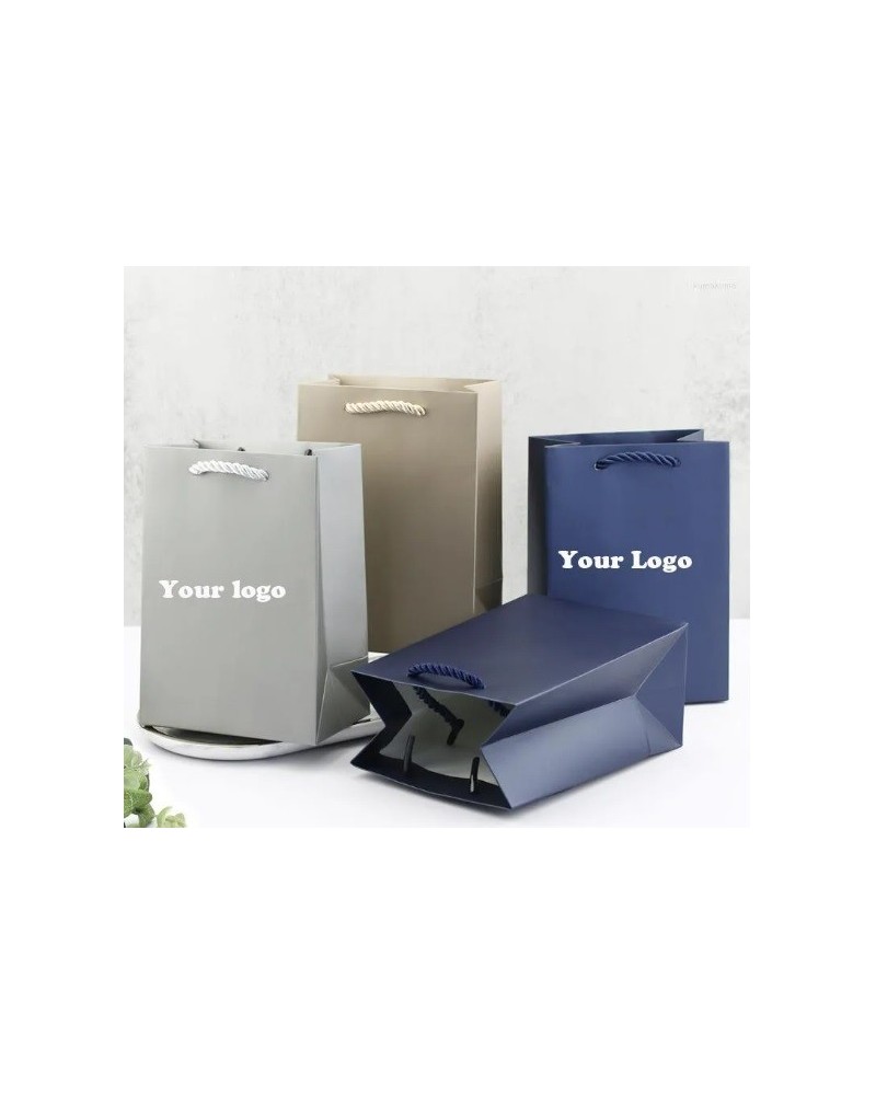 BOLSA LUJO ASA ALGODÓN 46x15x40 cm VARIOS COLORES Y TAMAÑOS -