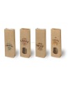 BOLSA FONDO CUADRADO KRAFT + VENTANA 13+7x36 cm (500 Und Caja)