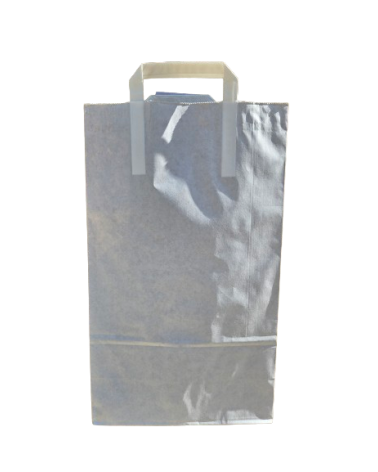 BOLSA PAPEL 10Kg - 25+12X59 1 HOJA BLANCA 70gr + 1 HOJA KRAFT