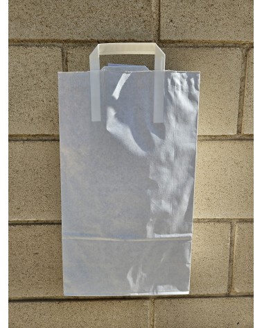 BOLSA PAPEL 10Kg - 25+12X59 1 HOJA BLANCA 70gr + 1 HOJA KRAFT