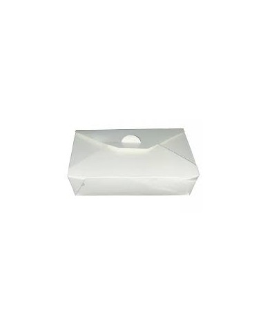 CAJA BLANCA PARA COMIDA TIPO BIO PACK DE 1.000 ML DE 215 x 160