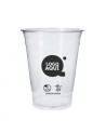 VASO RPET TRANSPARENTE PERSONALIZADO 12 oz 360 ml A 1 Tinta a 2