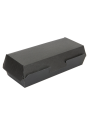 CAJA PANINI NEGRA DE CARTÓN "THE PACK" 26,5x12,2x7 Cm CARTÓN