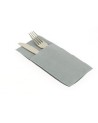 SERVILLETA 40X32 AIR LAID KANGURO GRIS (800 Und Caja)