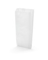 BOLSA PAPEL BLANCA ANTIGRASA 18+6X32 ANÓNIMA (1000 und Caja)