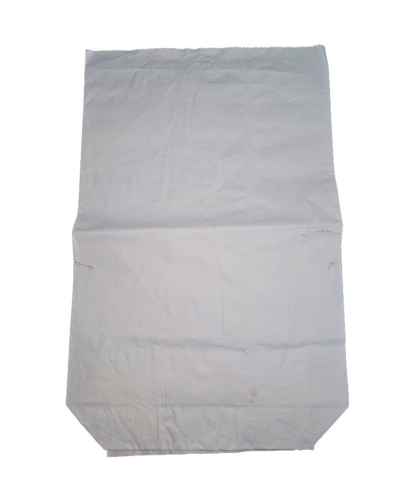 SACO DE PAPEL 50x80+13/2 - Ext Blanco 70 Gr + 2 hojas INT KRAFT