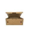 CAJA TAKE AWAY CARTON KRAFT BIO PLASTIC FREE 135 x 85 x 51 mm