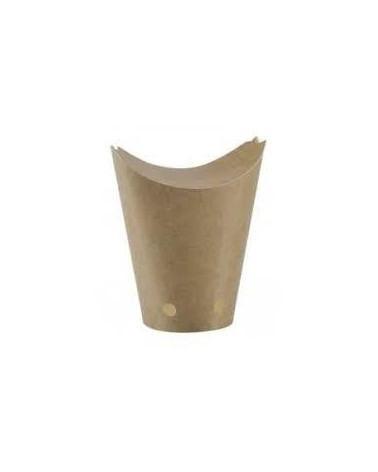 VASO CARTON NATURAL PATATAS FRITAS 480 ML. 