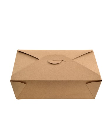 ESTUCHE CARTON KRAFT 21,5X16X6 CM aprox 1980ml REF. 