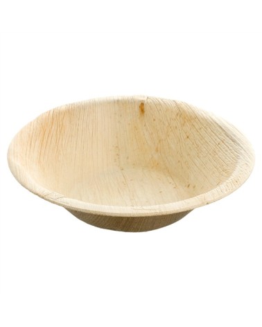 BOL "ARECA" MADERA NATURAL DIAMETRO 12,5 x 3 cm. 