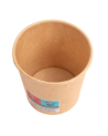 VASO CARTON KRAFT 120 ml 4 oz Ø 62 mm. REF. 