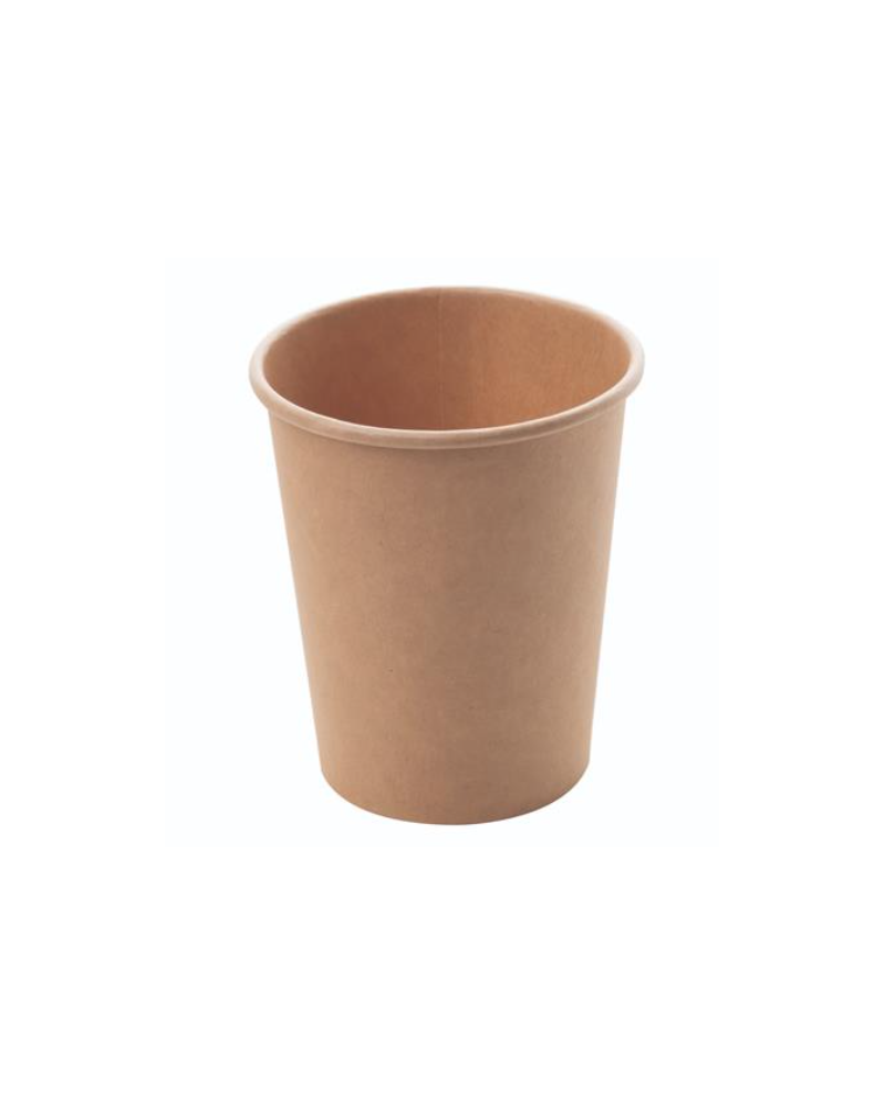 VASO CARTON KRAFT 8 oz 240 ml DE Ø 80 mm REF. 