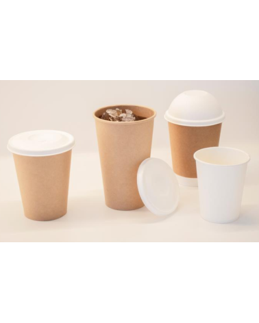 VASO CARTON KRAFT 8 oz 240 ml DE Ø 80 mm REF. 