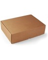 CAJA CARTÓN MICROCANAL KRAFT AUTOMONTABLE 39 x 28 x 10 cm. 