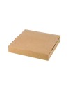 CAJA PASTELERA KRAFT CON TAPA 320x320x50 mm (50 Und Paquete)
