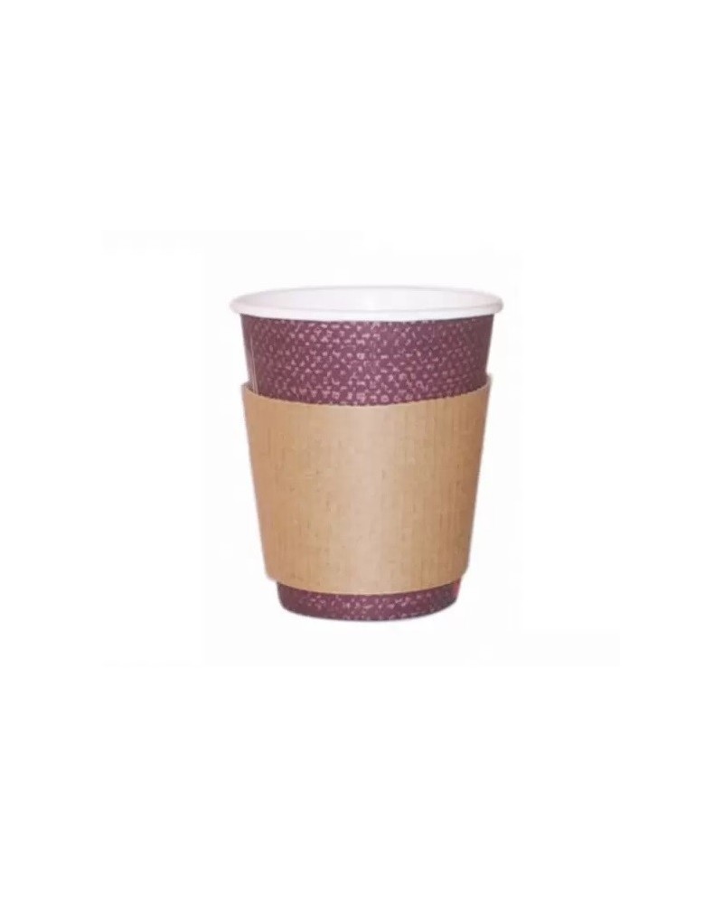 ANILLO DE CARTÓN CORRUGADO PARA VASOS 250-300 ML (1.000 Und