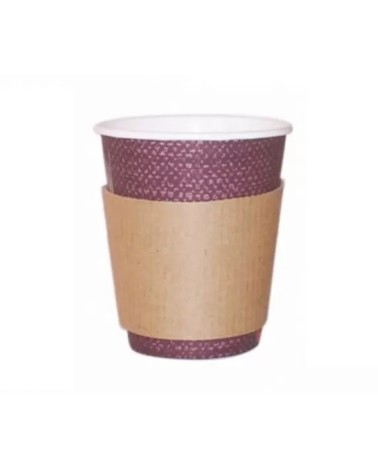 ANILLO DE CARTÓN CORRUGADO PARA VASOS 250-300 ML (1.000 Und