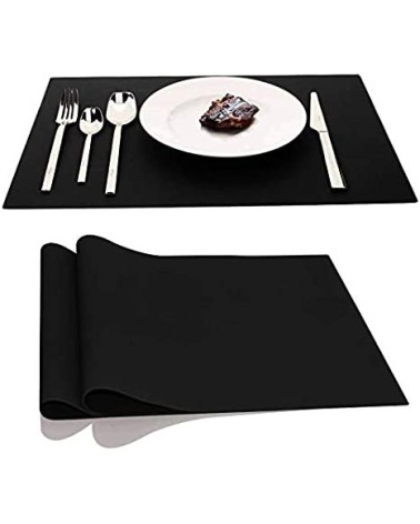 MANTEL INDIVIDUAL TNT NEGRO 30x40cm (500 Und Caja)