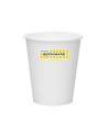VASO DE CARTÓN BLANCO DE 8 OZ (250 ML APROX.) 5000 UNIDADES -