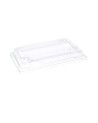 TAPA PET TRANSPARENTE 18,8 x 13,2 x 3 cm PARA BANDEJA (500 Und