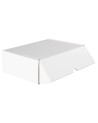 CAJA CARTÓN MICROCANAL BLANCA INTERIOR Y EXTERIOR AUTOMONTABLE