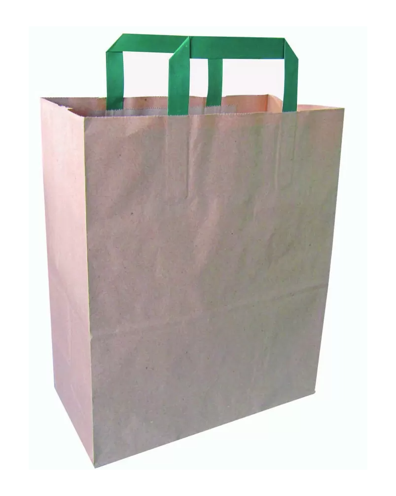 BOLSA PAPEL MARRÓN RECICLADA 70 GR. 