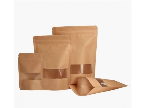 Bolsas Doypack | Bolsas de papel plastificado con ventana